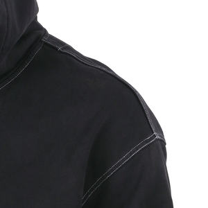 Sweat-shirts d'hiver zippés pour hommes 2026 de haute qualité, 100 % coton molletonné, anti-plis, respirants et à séchage rapide - Product Image 4