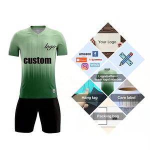 Conjuntos de camisetas de fútbol, ropa de fútbol por sublimación para hombres, camisetas de fútbol de práctica, ropa deportiva de fútbol personalizada, uniforme de equipo de fútbol - Product Image 2
