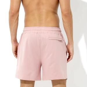 Pantalones Cortos Casuales Transpirables de Secado Rápido para Hombre, Ropa Deportiva de Verano OEM con Cintura Elástica y Bolsillos con Cremallera - Product Image 5