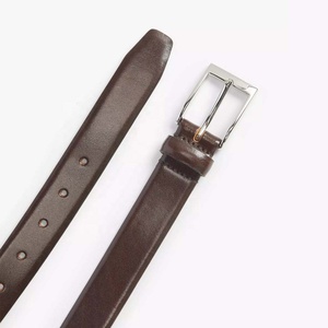 PIHA SPORTS Men's Polo Belt 100% Full Grain Leather with Steel Letter Buckle Lightweight Great for <b>Jeans</b> Casual Cowboy <b>Work</b> Wear - Product Image 6