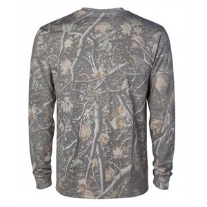 Camiseta Clásica de Manga Larga para Hombre, Cuello Redondo, 180 GSM, Algodón Transpirable, Informal, Básica, para Uso Diario - Product Image 2
