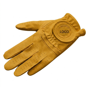 Custom Private Label Cabretta Leather Golfing <b>Gloves</b> Soft Supple <b>Grip</b> Professional Manufacturer High Quality - Product Image 6