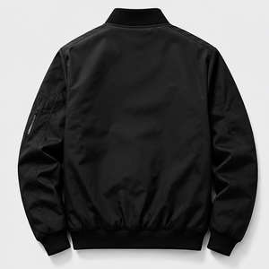 High Quality Men's Casual <b>Jacket</b> Stand Collar Zipper Closure Autumn Wear - Product Image 6