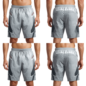 Pantalones Cortos de Nailon Premium para Hombre con Diseño Glacier Edge y Construcción Atlética de Alto Rendimiento - Product Image 2
