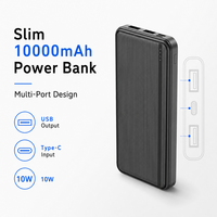 10000mah Toplu Sipariş Powerbank 10000 Mah Taşınabilir Şarj Cihazı Logo Baskılı Fabrika Tedarikli Hediyelik Seyahat Açık Hava Telefonları Hızlı Şarj Cihazı