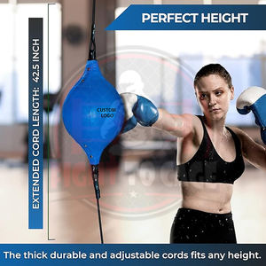 Sacs de frappe double extrémité en cuir PU de qualité supérieure, forme ronde, prix compétitif, nouveau produit, dernière arrivée - Product Image 2