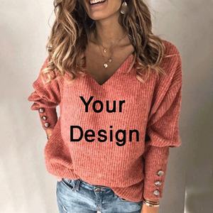 Jersey de invierno informal para mujer de alta calidad, nuevo diseño, 100% algodón, punto plano, precio barato de fábrica en Bangladesh - Product Image 5