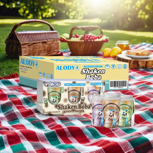 อโลดี้ ออร์แกนิค ชานมไข่มุก รสเผือก น้ำตาลทรายแดง ชุด 3 แก้ว - Product Image 3