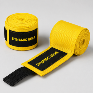 Bandages de protection pour les mains pour adultes et enfants, équipement d'entraînement de boxe, MMA et arts martiaux, fabricant et fournisseur de bandages de protection avec la meilleure qualité OEM - Product Image 2