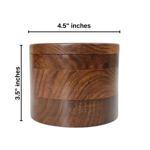 Urne funéraire en bois traditionnelle Antique Creations, design Art Déco, conteneur commémoratif écologique pour urnes en gros - Product Image 6