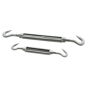 Stainless Steel Turnbuckle Two Hook Railing Fitting Rigging <b>Hardware</b> - Product Image 1