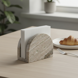 Wholesale <b>Cheap</b> price Marble Napkin Holder Handmade Luxury Wedding Table Decoration Accessories - Product Image 5