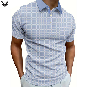 Camisetas Polo para Hombre Estampadas con Sublimación en Diferentes Colores, de la Más Alta Calidad, Precio al por Mayor, Ropa Deportiva Informal - Product Image 4