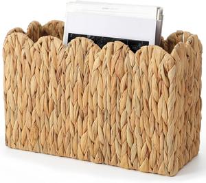 Panier de rangement en jacinthe d'eau naturelle, fait main, vente en gros, écologique, fabriqué au Vietnam - Product Image 1