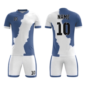 Uniforme Deportivo de Fútbol de Primera Calidad a Precio de Mayoreo, Conjunto de Camiseta y Pantalones Cortos con Nombres y Números de Equipo - Product Image 4