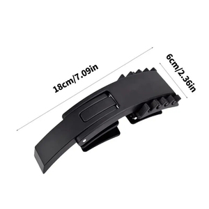Adjustable Metal <b>Weight</b> <b>Lifting</b> Belt Universal Fit Gym Training Support Black and Silver - Product Image 6