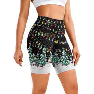 Short de course pour femme en fibre synthétique de haute qualité, garantie de longévité, maintien de la forme, qualité professionnelle, vêtements de sport - Product Image 4