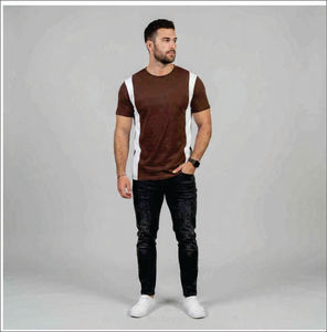 เสื้อยืดโอเวอร์ไซส์ผู้ชาย แขนสั้น สไตล์ลำลอง สตรีทแวร์ ฮิปฮอป ผ้าถัก แห้งเร็ว พิมพ์ลาย โลโก้สั่งทำ ผ้าฝ้าย 100% เป็นมิตรกับสิ่งแวดล้อม คอกลม - Product Image 4