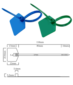 Sceaux <span class=keywords><strong>de</strong></span> sécurité en plastique haute sécurité antivol personnalisés pour compteurs, vannes, gaz, électricité, eau et infrastructures, avec numéro <span class=keywords><strong>de</strong></span> série - Product Image 4