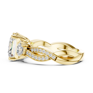 Joyas femeninas Anillo con incrustaciones de cristal de 14K para mujer Joyería de moda elegante para ocasiones especiales - Product Image 4