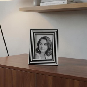 Marco de Fotos Rectangular Hecho a Mano con Hueso Ecológico AUREVIA CRAFTS, Impermeable, Personalizable, con Impresión Tipográfica - Product Image 2