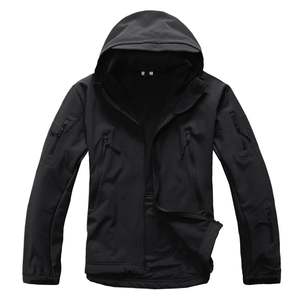 Getro Sports <b>Mens</b> Hooded Softshell <b>Jacket</b> Winter <b>Waterproof</b> Durable Stylish Sherpa <b>Lined</b> Custom Logo Wholesale Orders - Product Image 2
