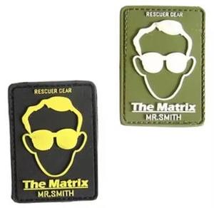 Custom 3D Embossed Rubber PVC <b>Sew</b>-<b>On</b> <b>Patches</b> with Nonwoven Felt Fabric for Clothing - Product Image 2