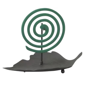 Black Metal Coil Incense Holder with Spiral Design for Aromatherapy and Anti-Odor Use Coil Burner Handmade On Sale - Product Image 6