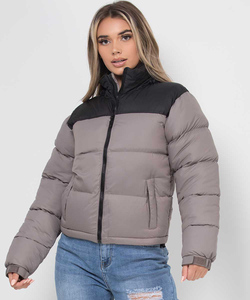 OEM <b>Women</b>’s Premium <b>Puffer</b> <b>Jacket</b> Custom Casual Outdoor Wear For <b>Women's</b> Windproof Zipper Closure Side Pockets <b>Women's</b> Coat - Product Image 1