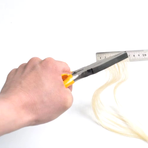 Pince à extensions de cheveux à pointe plate à usage commercial avec dents en acier inoxydable - Product Image 4