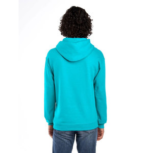 Sweat-shirt à capuche en polaire rouge pour homme, vente en gros pour les acheteurs de vêtements en gros, pull en polaire doux en mélange coton-polyester - Product Image 4