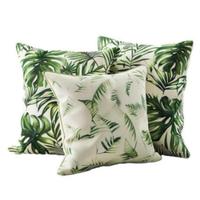 Housse de coussin imprimée moderne 100% polyester, taie d'oreiller décorative pour canapé, décoration intérieure, prix abordable, vente en gros