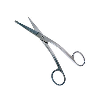 Best Curved Angled 140mm Dressing Scissors Metal Knowles Plaster Bandage Lister Scissors Straight Cut Bandage By <b>Blush</b> Surgical - Product Image 5