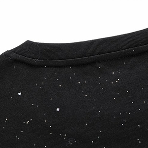 Nouveau T-shirt Noir Scintillant pour Homme 2026 – Tendance Streetwear Décontracté à Manches Courtes, Respirant et Mode pour le Quotidien - Product Image 5