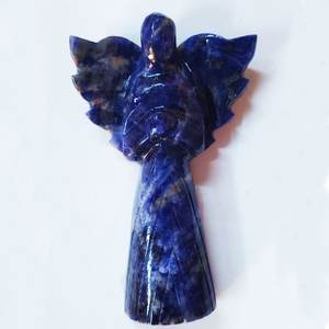 Mix Chakra Gemstone Carving One Inch Angel For Pocket - Product Image 5