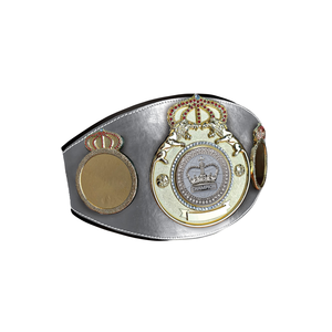 High Quality premium Silver Championship Belt with Crown Design Engravable Sports Title Belt for Events - Product Image 1