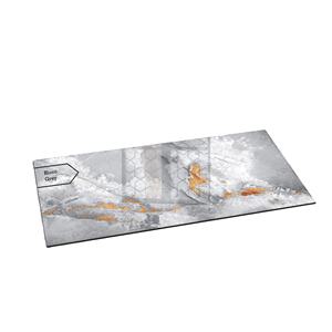 Porcelanato กระเบื้องพอร์ซเลนมันเงาสีเบจสีเทามันวาวสูงกระเบื้องปูพื้นเซรามิกสำหรับโครงการโรงแรม - Product Image 1