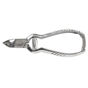 Cortaúñas de Acero Inoxidable AQDAS INDUSTRIES con Apertura de Mandíbula Ancha, Cuchilla Plana y Recta, Punta Afilada, Herramienta Profesional para Manicura - Product Image 1