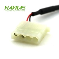 OEM USB 2.0 Type A Mâle Connecteur ATX 4 Broches Conducteur en Cuivre Isolation PVC Assemblage de Câble Personnalisé