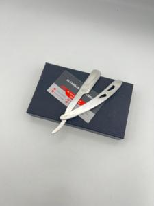 Navaja de Afeitar Profesional para Barbería, Cuchilla de Acero Inoxidable de un Solo Filo, Corte Recto, Tipo Turco - Product Image 2