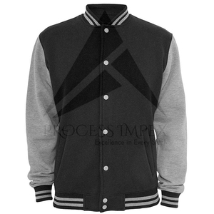 Blouson Bomber Homme Bleu Marine Décontracté à Fermeture Éclair Couleur Unie Col Rabattu en Polyester Coton Tricoté pour l'Automne - Product Image 5