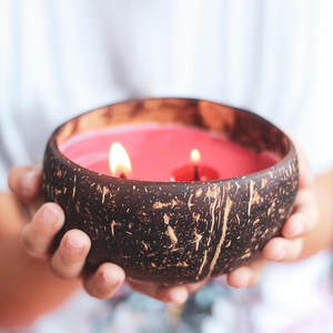Best quality natural <b>candles</b> coconut shell <b>candle</b> eco friendly home decoration <b>cheap</b> price - Product Image 6