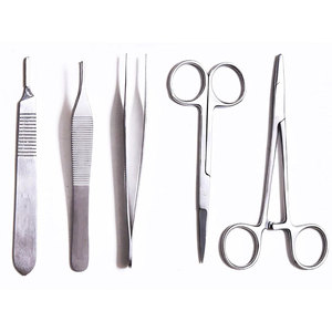 Juego de Instrumentos Quirúrgicos Generales de Acero Inoxidable, Manual, de Alta Calidad, Gama Completa de Herramientas, Kit de Entrenamiento Médico para Práctica Clínica - Product Image 6