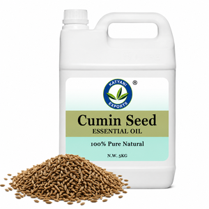 Huile de graines de cumin en vrac, huile essentielle de graines de cumin pure, 100% naturelle, distillée à la vapeur - Exportateur en gros B2B Inde - Product Image 1