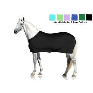 Manta para Caballo de Color Sólido, Rectangular, Tamaño Mediano, con Solapa para la Cola, de Poliéster, Protección para Caballos en Exteriores, para Todas las Estaciones - Product Image 2