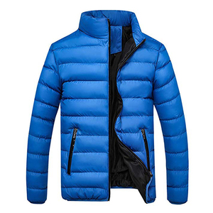 High Quality Men's Lightweight Water-Resistant <b>Packable</b> Hooded Puffer <b>Jacket</b> Custom Designs with Zipper Closure for Winter - Product Image 3