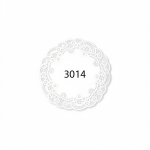 Elegantes Bases Redondas de Encaje Blanco para Pastel, 8 Piezas de 28 cm, Suministros de Decoración de Pasteles de Plástico para Ocasiones de Cumpleaños - Product Image 3