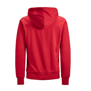 Sweat-shirt à capuche gris pour homme, coupe classique, tissu jersey 100% coton, pull décontracté avec poche avant, vêtement d'hiver respirant et coupe-vent - Product Image 3