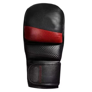 นวมชกมวย MMA พร้อมที่รองรับข้อมือ นวมที่สวมใส่สบายและป้องกันได้ดีสำหรับคิกบ็อกซิ่ง ศิลปะการต่อสู้ นวมชกมวย - Product Image 2