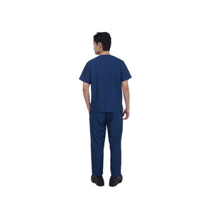 Ensemble de blouses médicales unisexes Solid Trader, vêtements d'infirmière, tissu respirant, design léger, uniforme d'hôpital - Product Image 5